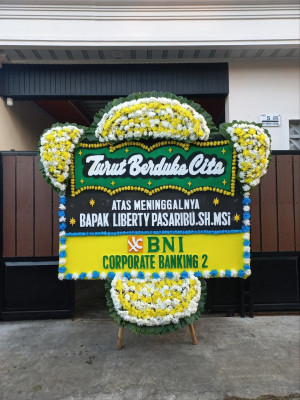 Papan Bunga Duka di Muarafajar Barat