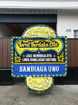 Papan Bunga Duka di Muarafajar Barat