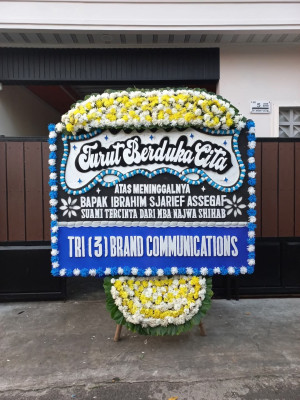 Papan Bunga Duka di Muarafajar Barat
